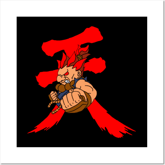 Akuma Wall Art by Oralepinz 